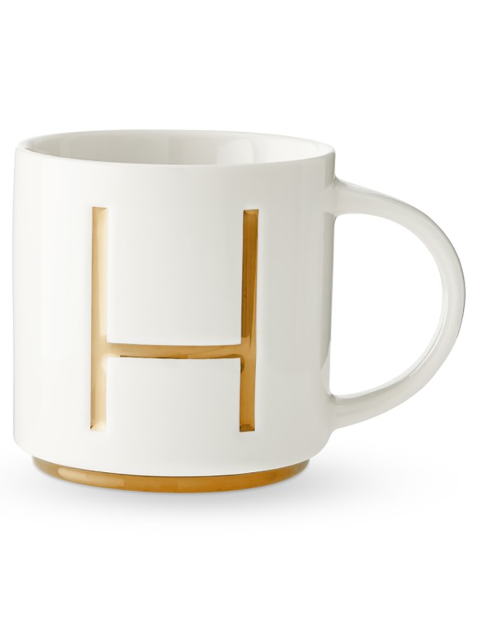 Taza americana Gold Monogram H Taza americana Gold Monogram H