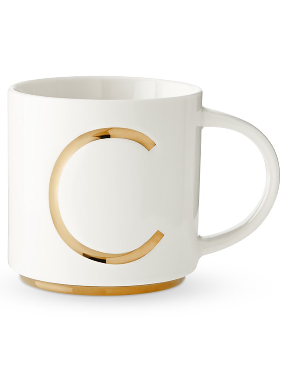 Taza americana Gold Monogram C Taza americana Gold Monogram C