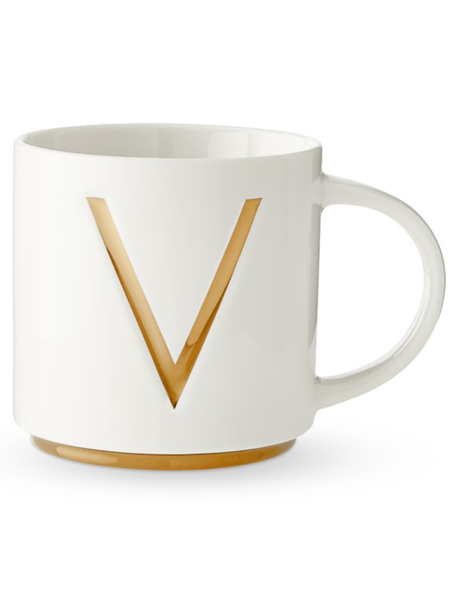 Taza americana Gold Monogram V Taza americana Gold Monogram V