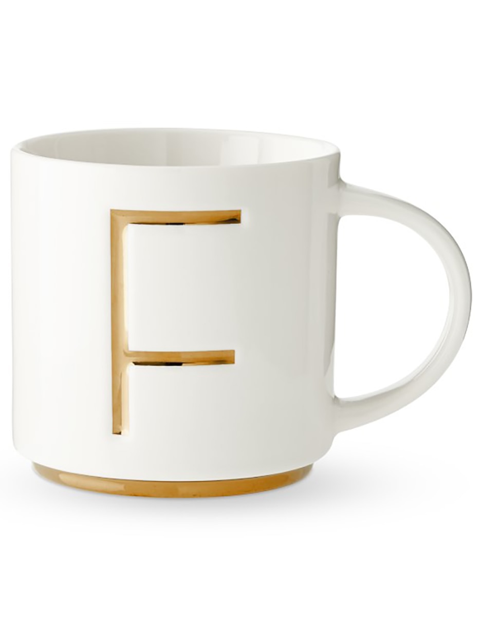 Taza americana Gold Monogram F Taza americana Gold Monogram F
