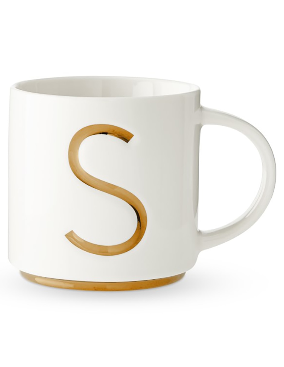 Taza americana Gold Monogram S