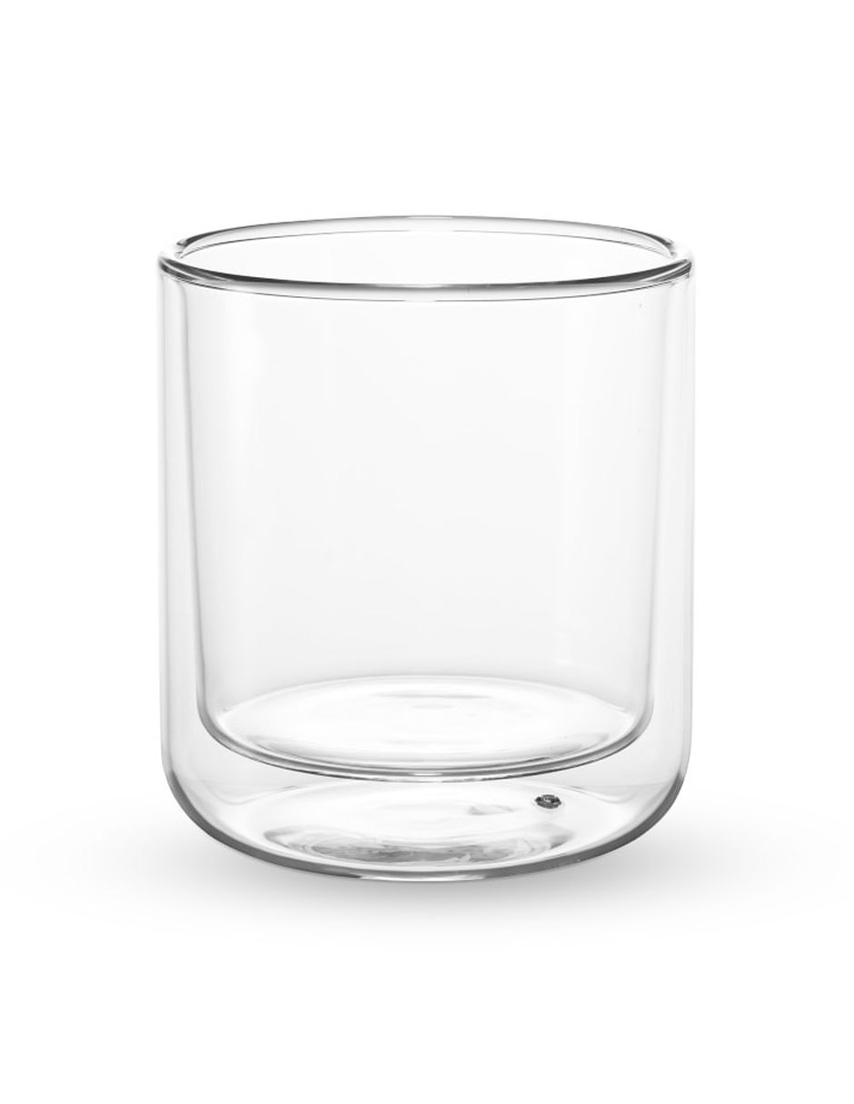 Vaso doble old fashion Double-Wall de vidrio 1
