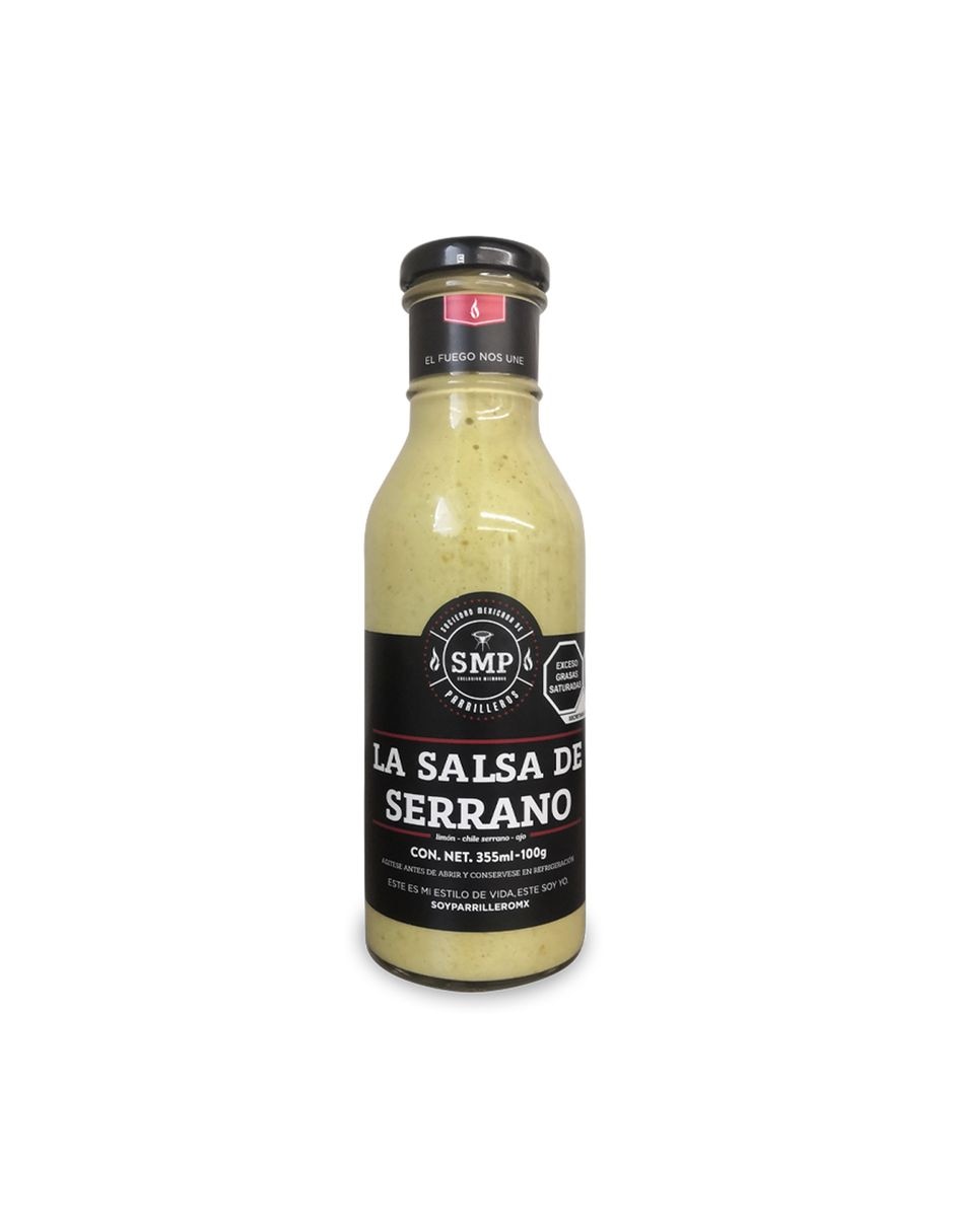 Salsa de serrano 355 ml