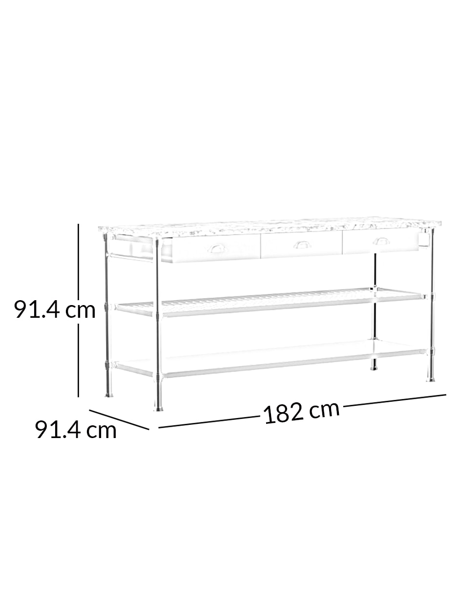 Mesa de cocina armable Kitchen 6