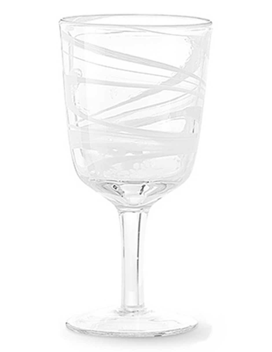Imagen de producto Copa para agua Swirl de vidrio