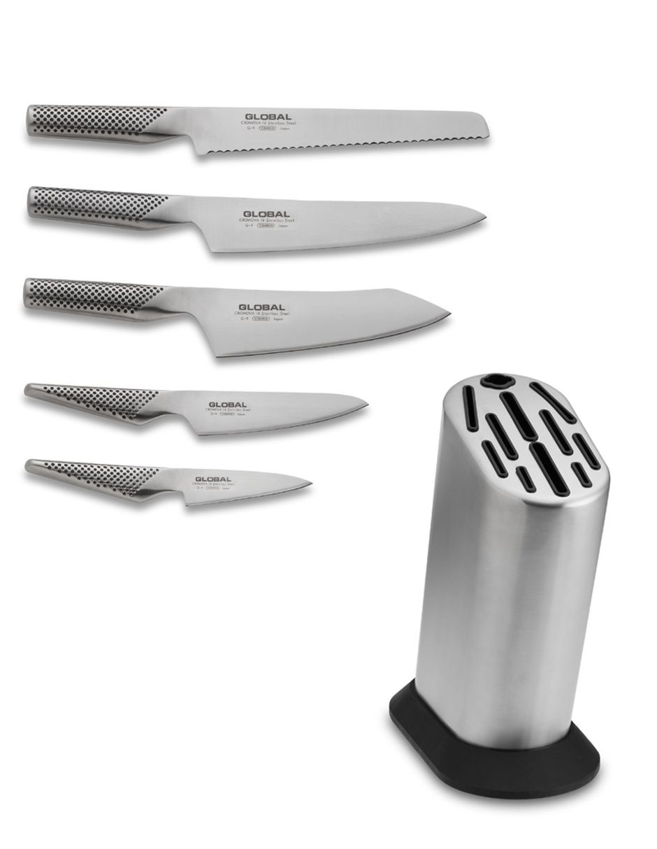 Set de cuchillos utilitario Global Classic 6 piezas