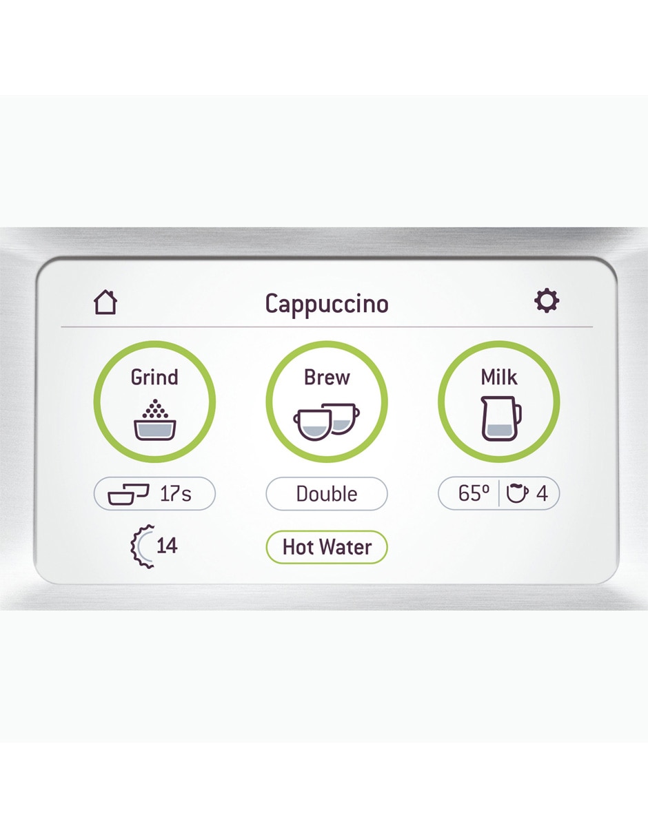 Cafetera de extracción Breville The Barista Touch BES880BSS1BUS1 12