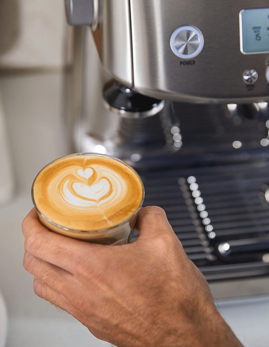 Cafetera de extracción Breville The Barista Touch BES880BSS1BUS1 18