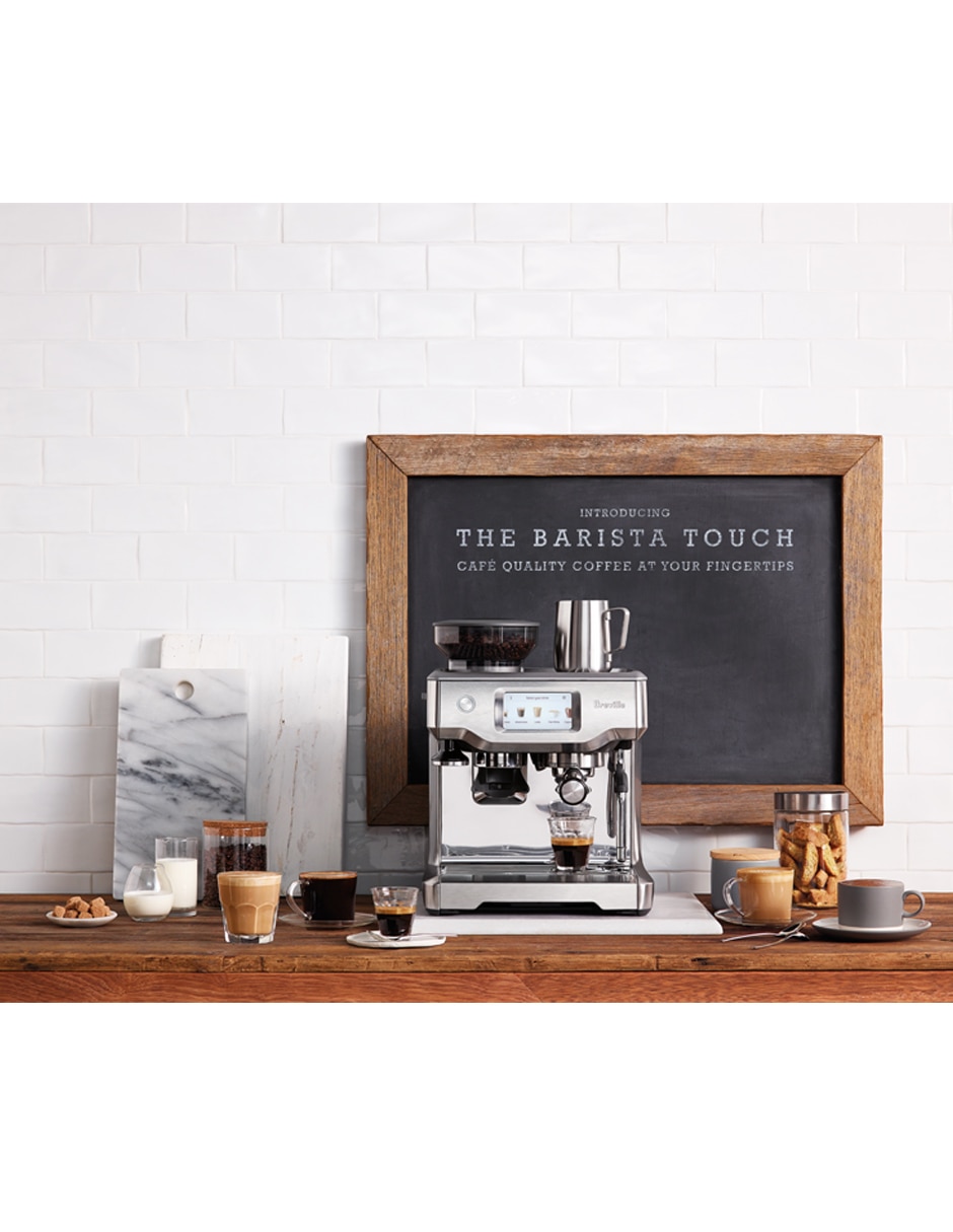 Cafetera de extracción Breville The Barista Touch BES880BSS1BUS1 2