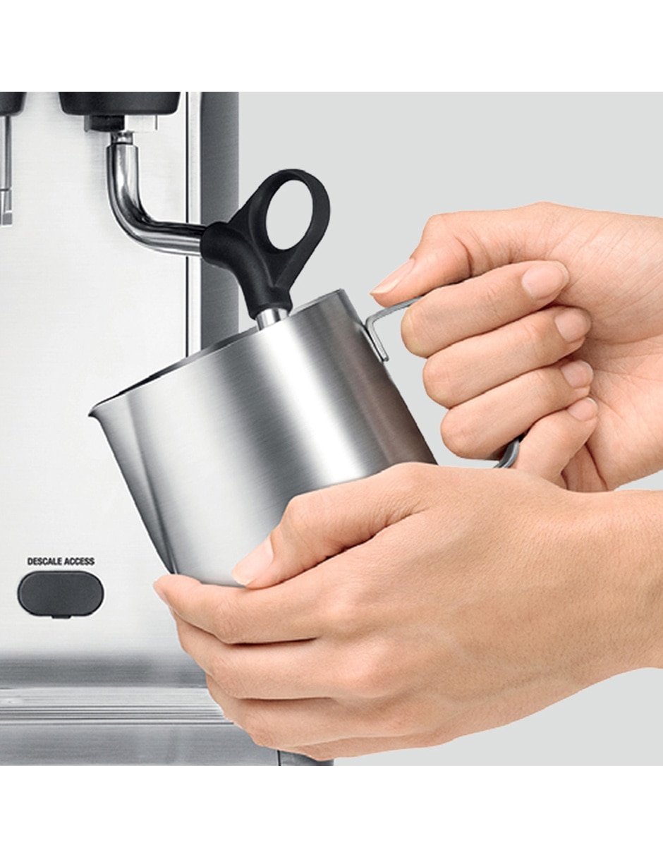 Cafetera con molino the barista pro bes878bss1bus1 12