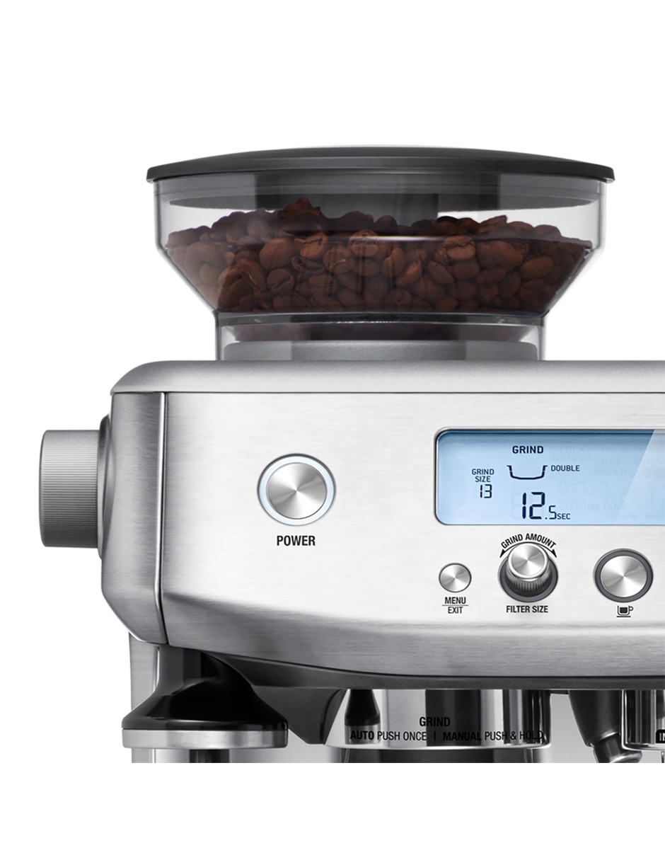 Cafetera con molino the barista pro bes878bss1bus1 13