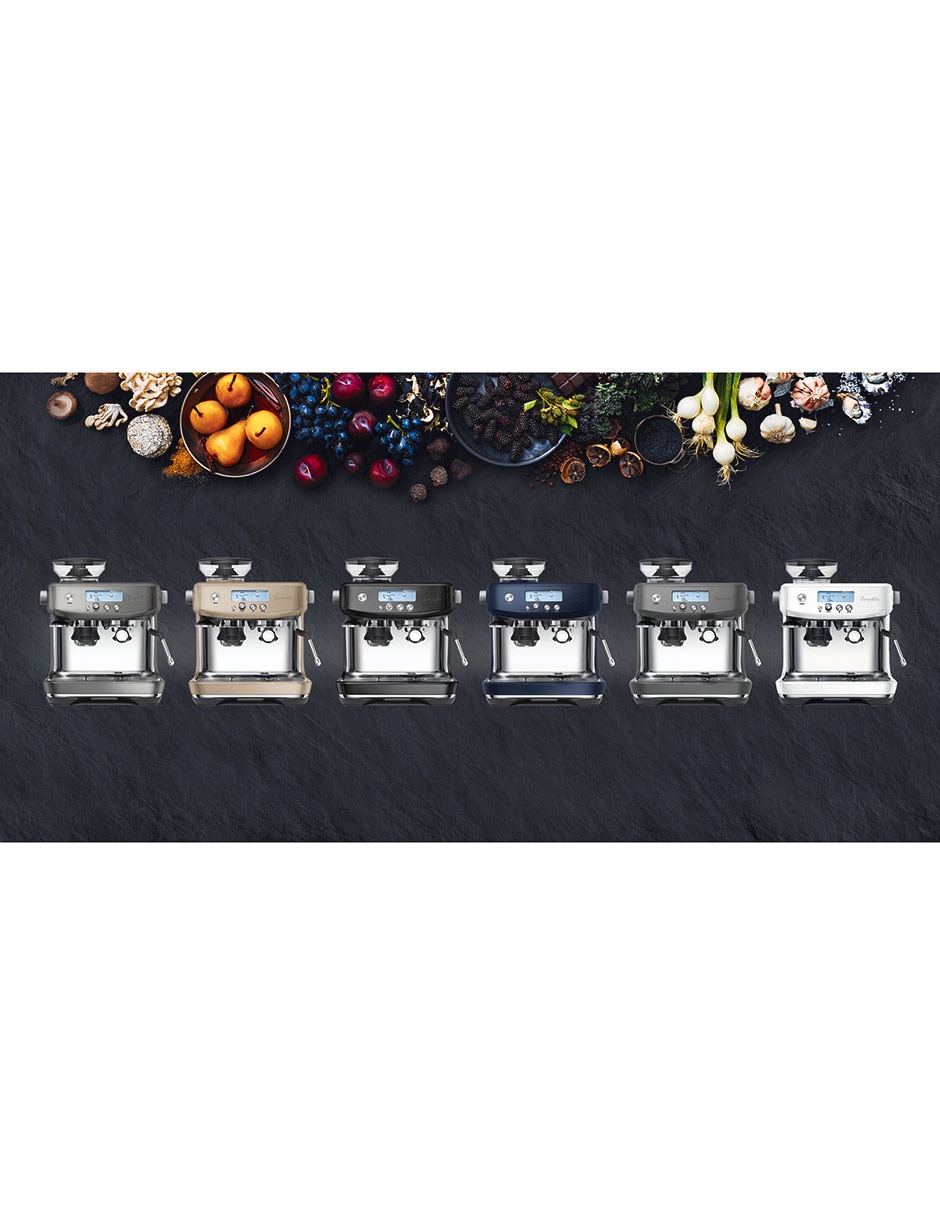 Cafetera con molino the barista pro bes878bss1bus1 16