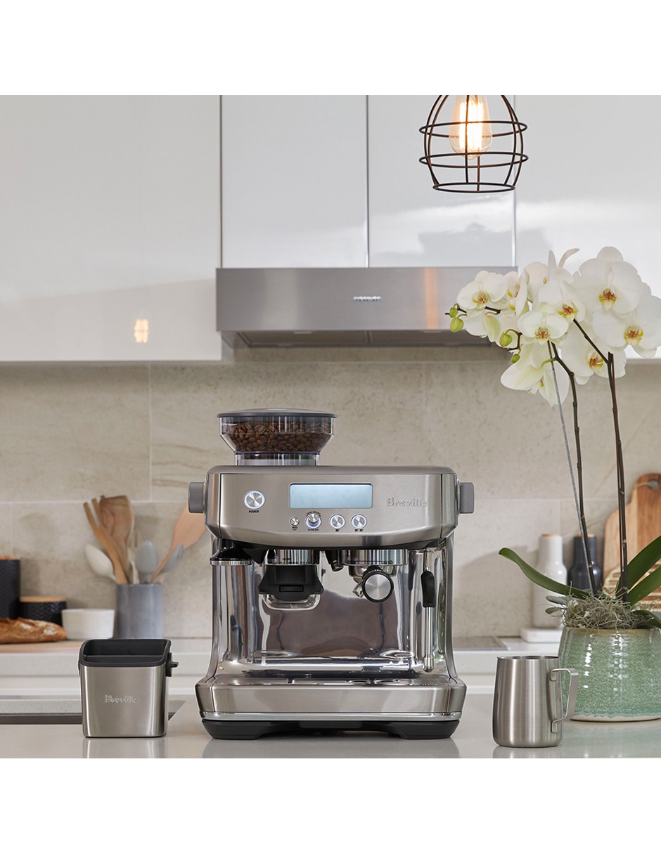 Cafetera con molino the barista pro bes878bss1bus1
