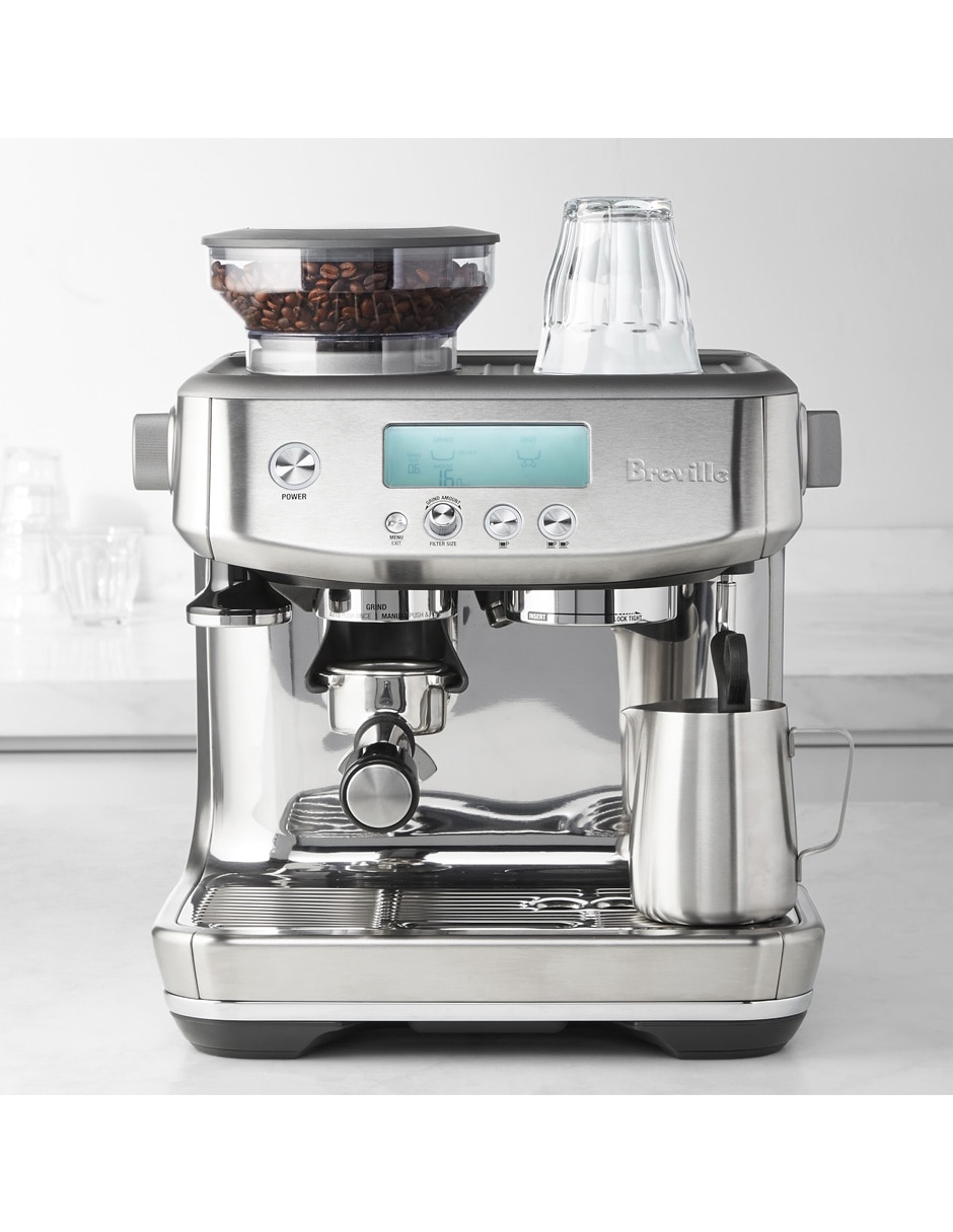 Cafetera con molino the barista pro bes878bss1bus1