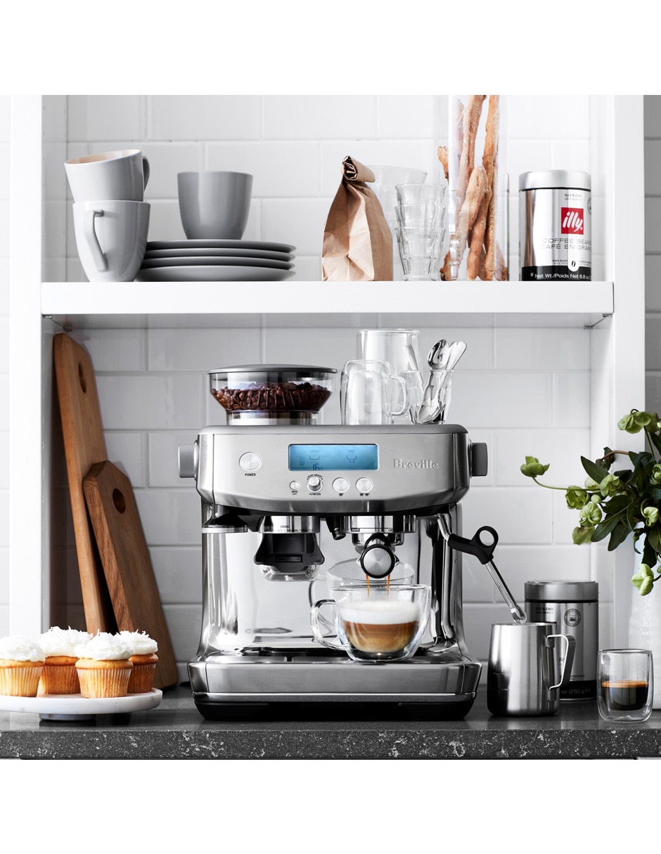 Cafetera con molino the barista pro bes878bss1bus1 7