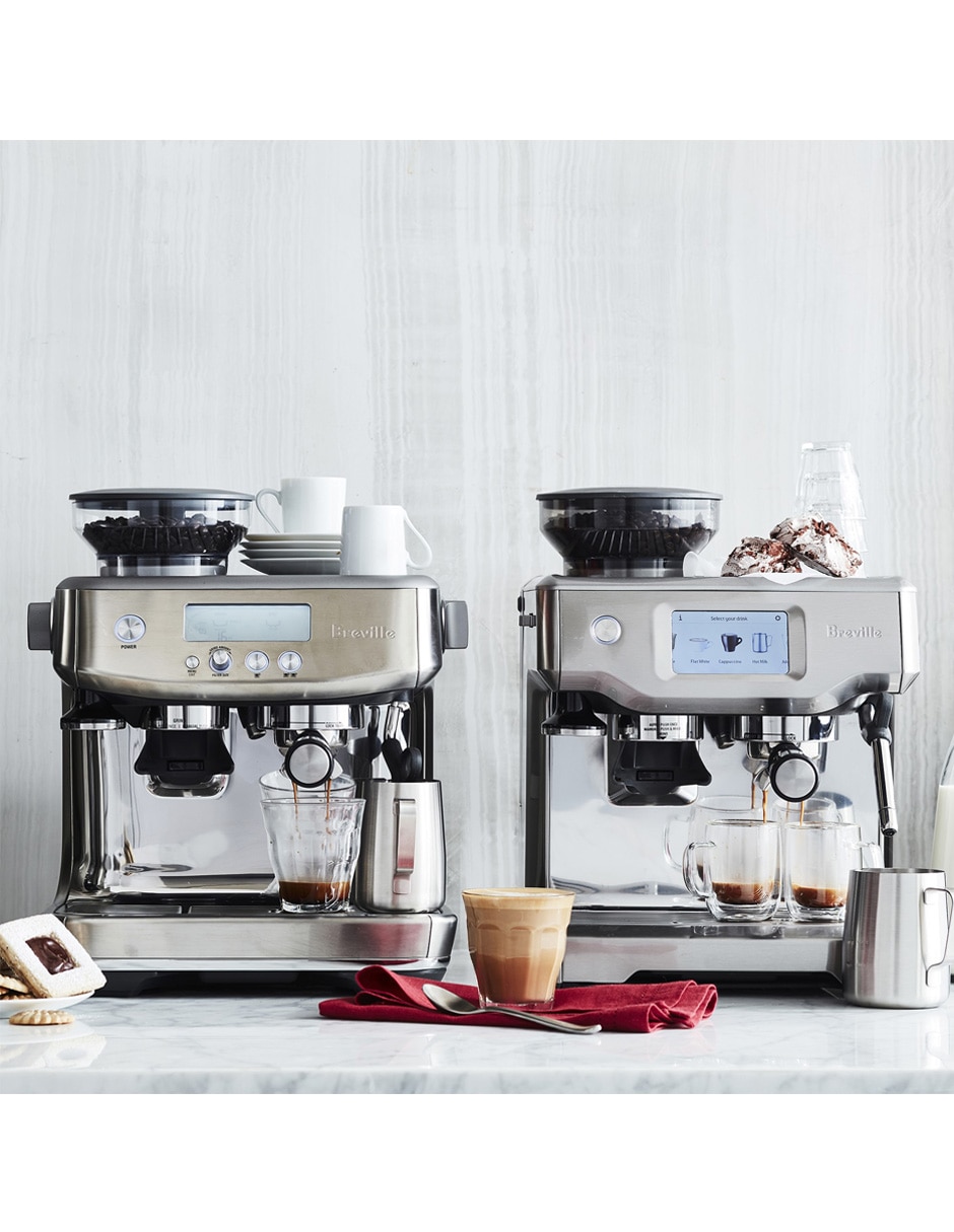 Cafetera con molino the barista pro bes878bss1bus1 8