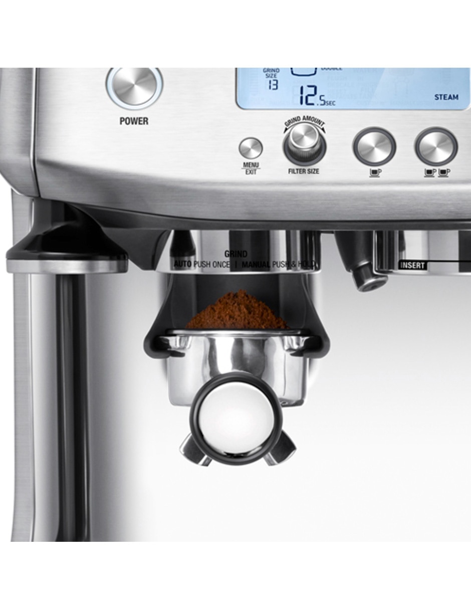 Cafetera con molino the barista pro bes878bss1bus1 10