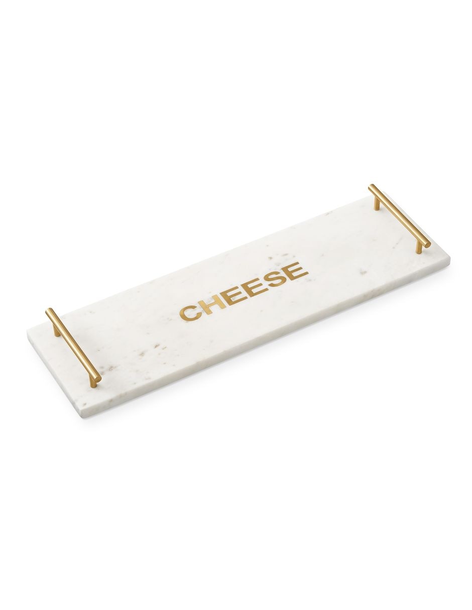 Tabla para queso Marble & Brass de mármol