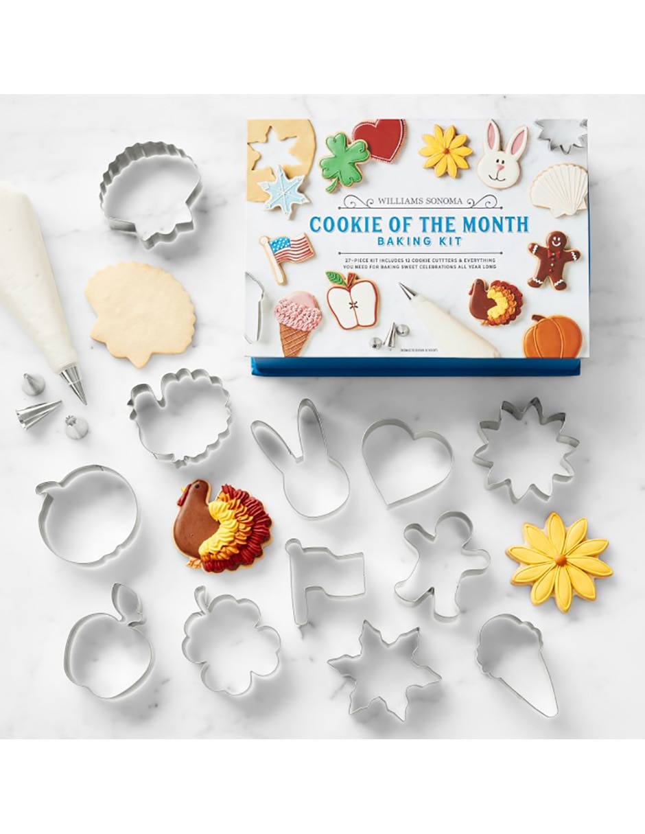 Set cortadores de galletas Cookie of the Month Set cortadores de galletas Cookie of the Month
