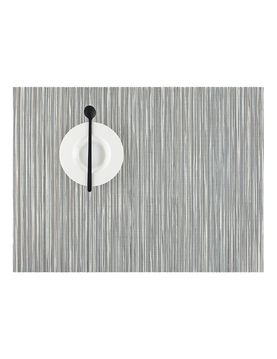Mantel individual rectangular de vinil Ribweave Mantel individual rectangular de vinil Ribweave
