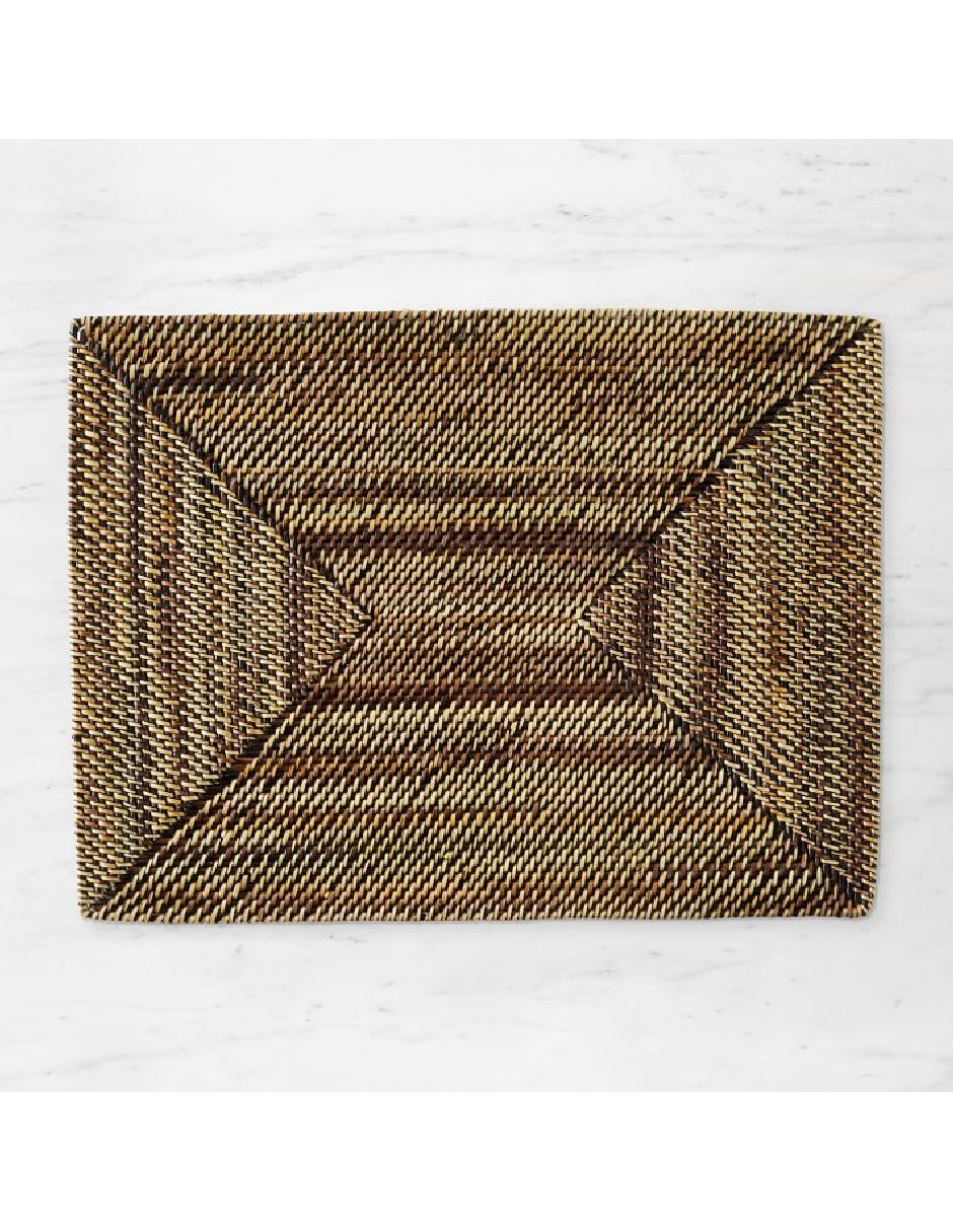 Mantel individual rectangular de nito Mantel individual rectangular de nito
