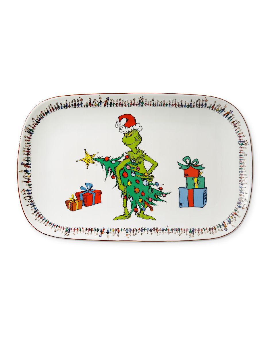 Platón Grinch de porcelana
