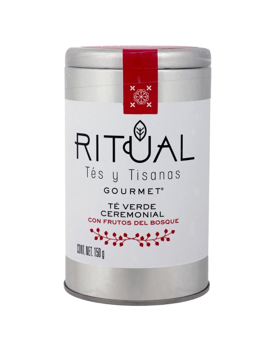 Té verde flores y frutas deshidratadas