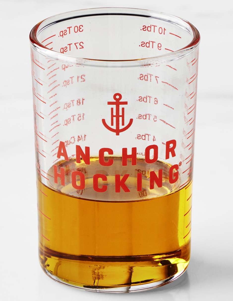 Taza medidora Anchor Hocking de vidrio
