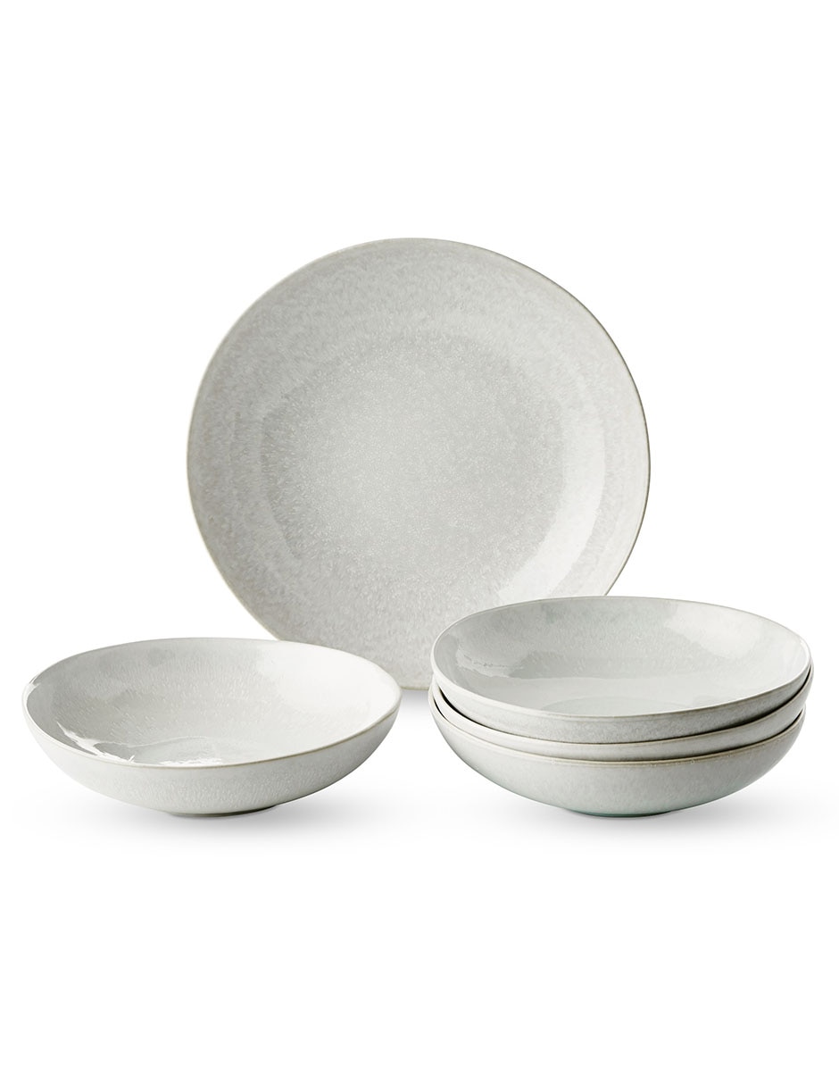 Set bowl Cyprus 5 piezas de gres