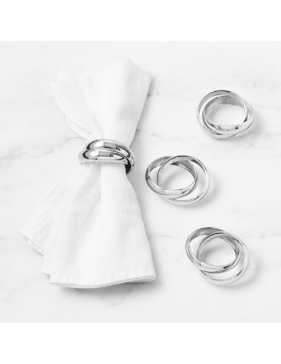 Set aro servilleta linked metal