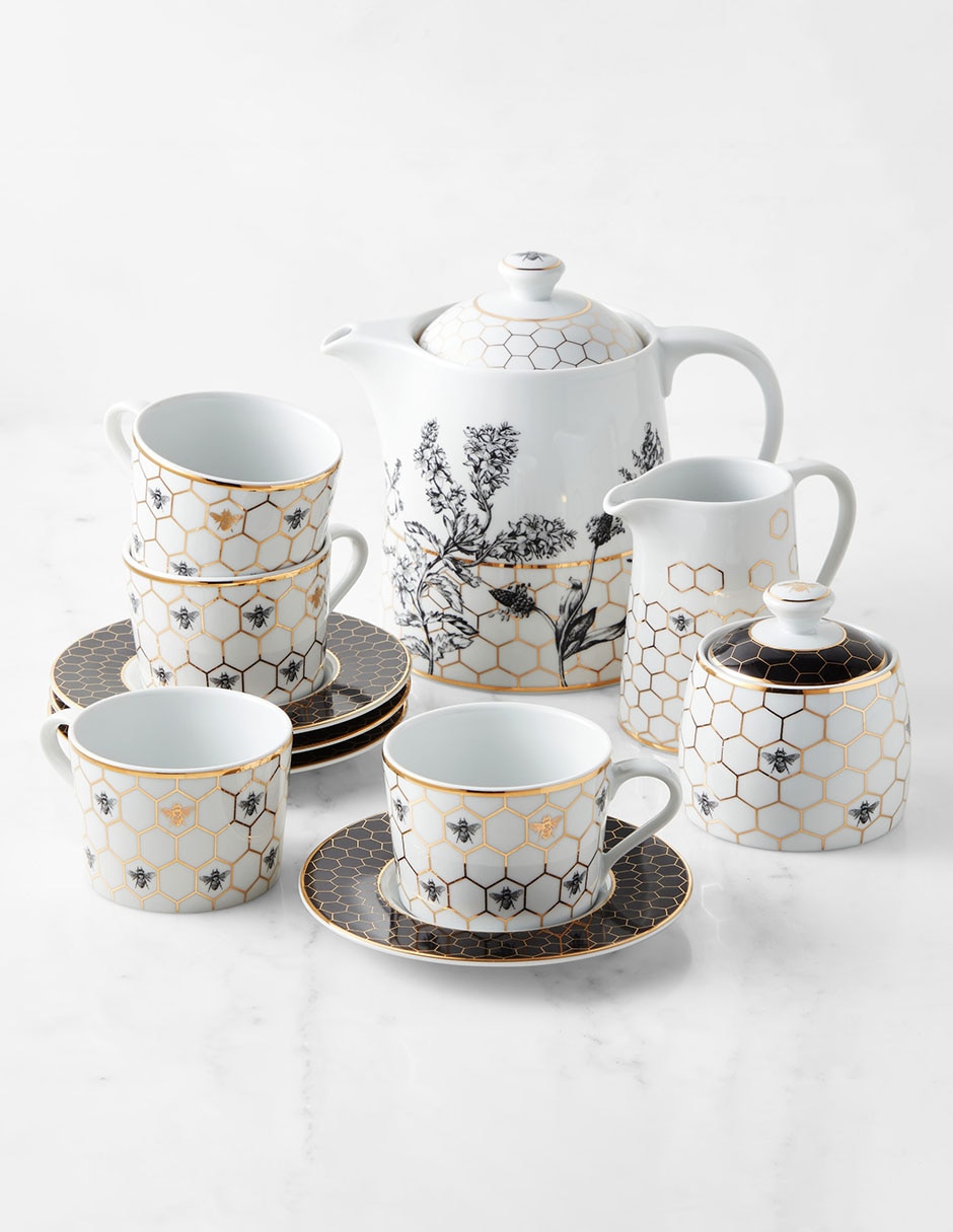 Set de tazas espresso Honeycomb 4 piezas 2