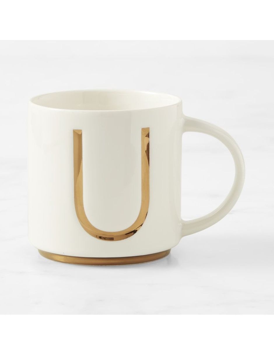 Taza americana Gold Monogram Taza americana Gold Monogram