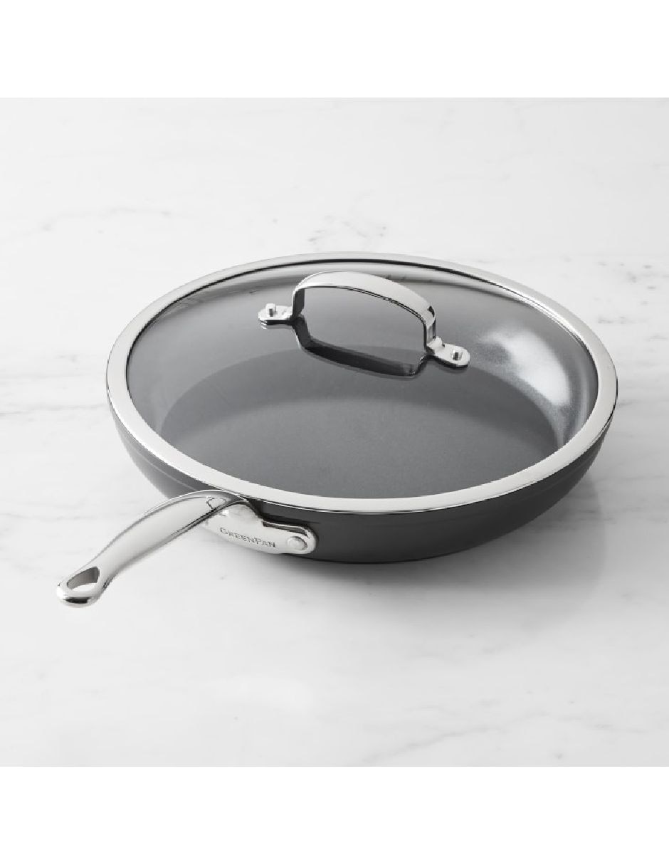 Sartén con tapa Premiere de aluminio anodizado