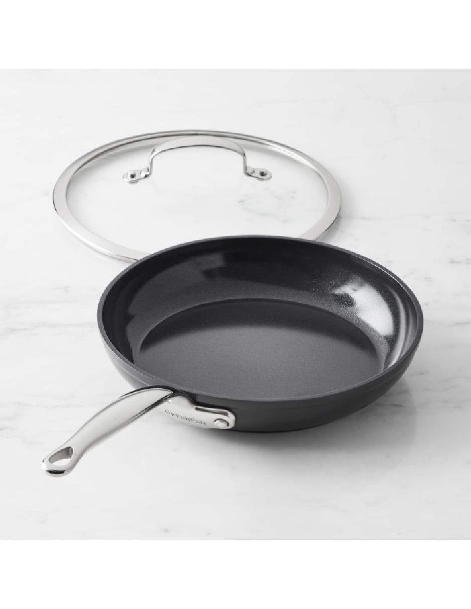 Sartén con tapa Premiere de aluminio anodizado 3
