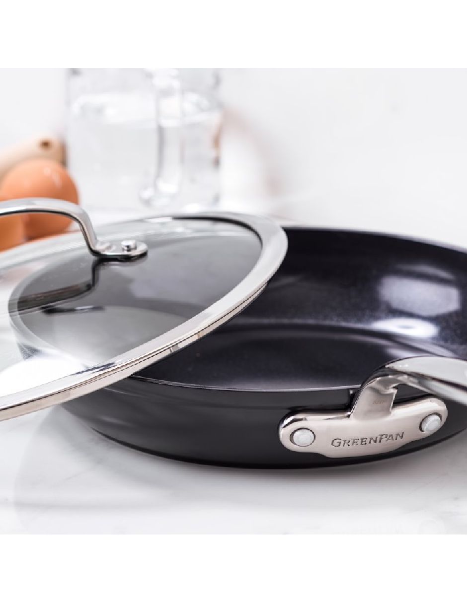 Sartén con tapa Premiere de aluminio anodizado 2