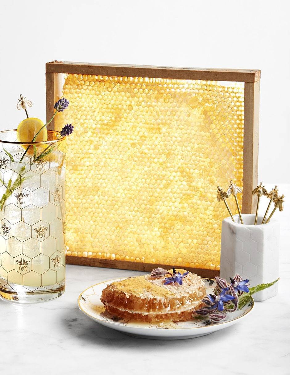 Vaso highball Honeycomb de vidrio