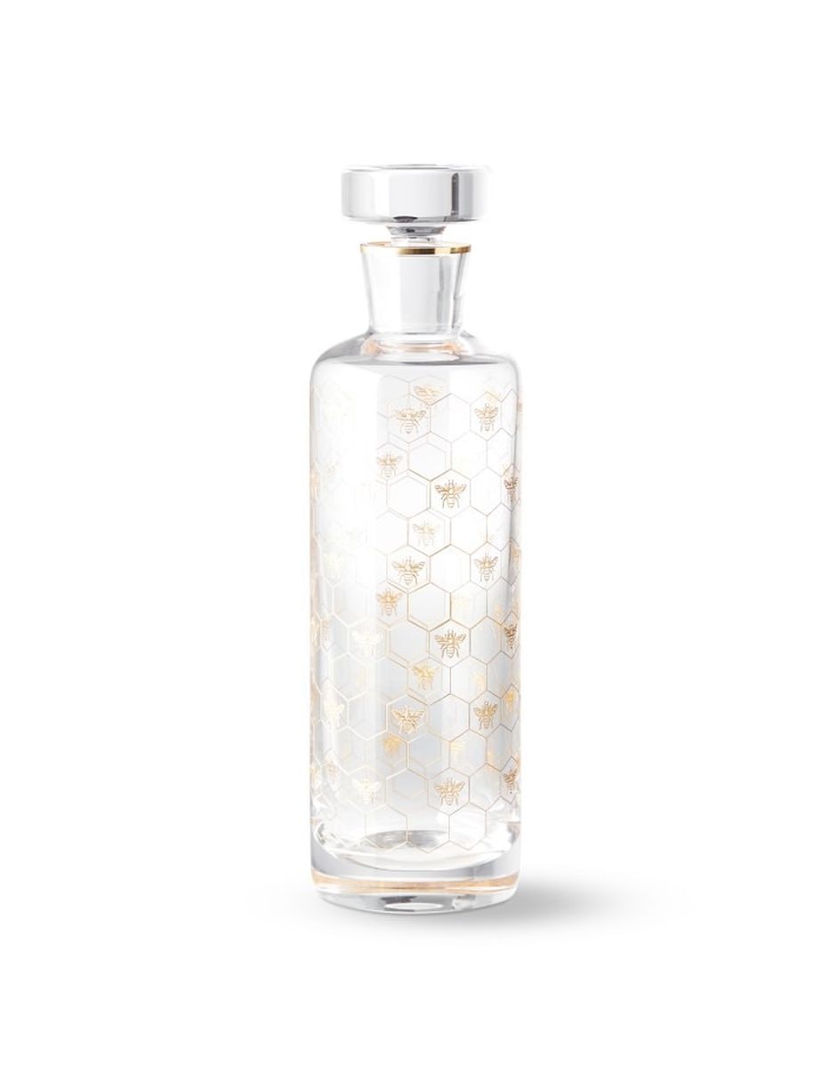 Decantador Honeycomb Spirit de vidrio