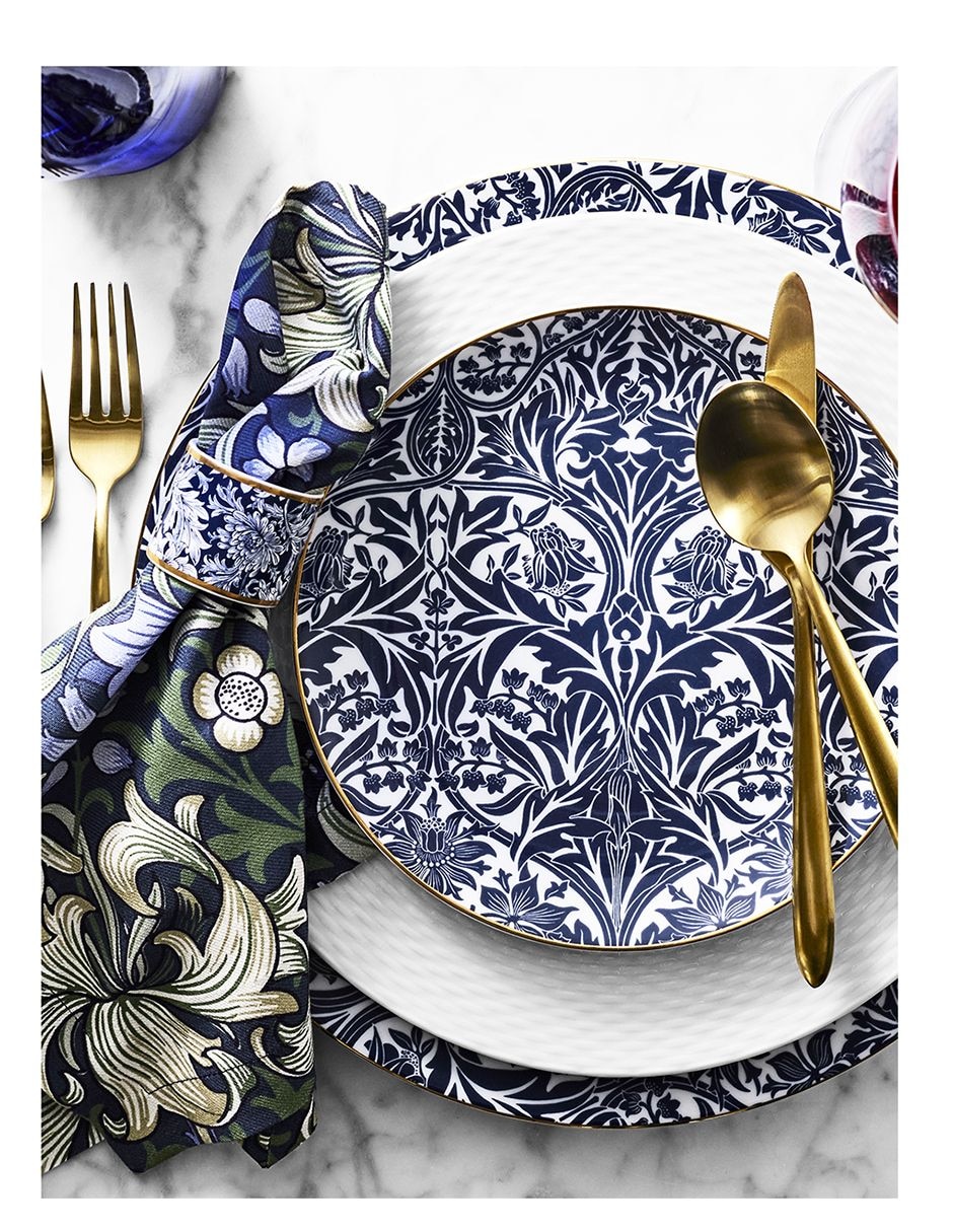 Set servilleta Morris & Co de algodón 4 piezas