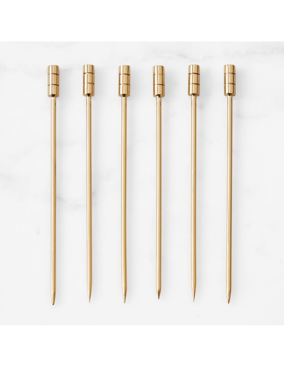 Palillos Antique Brass de acero inoxidable