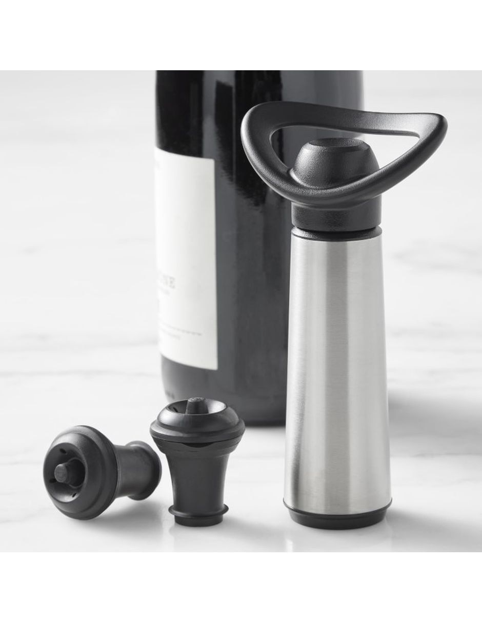 Sacacorchos con forma de T Wine pump and stoppers de acero inoxidable