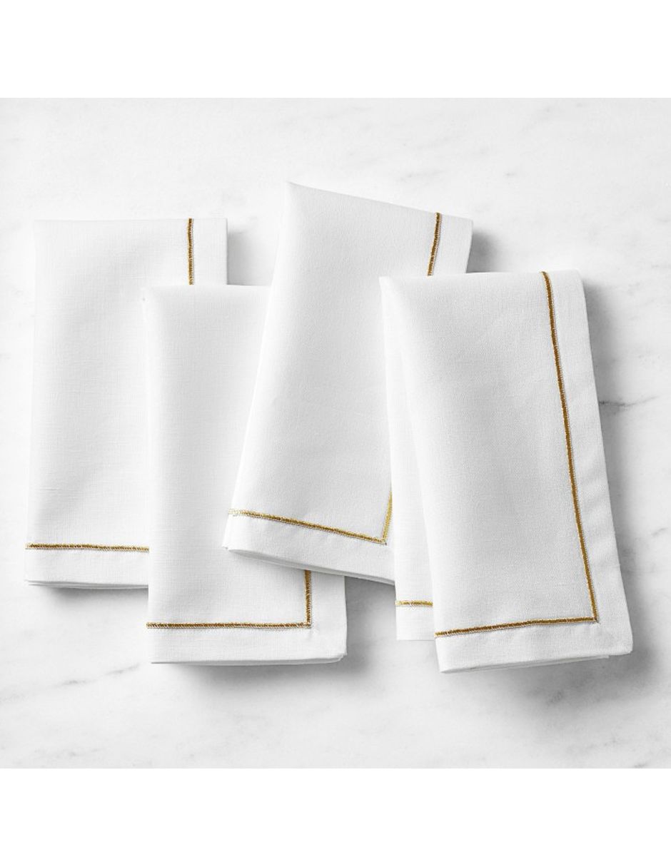 Set servilleta Napkins de algodón 4 piezas Set servilleta Napkins de algodón 4 piezas