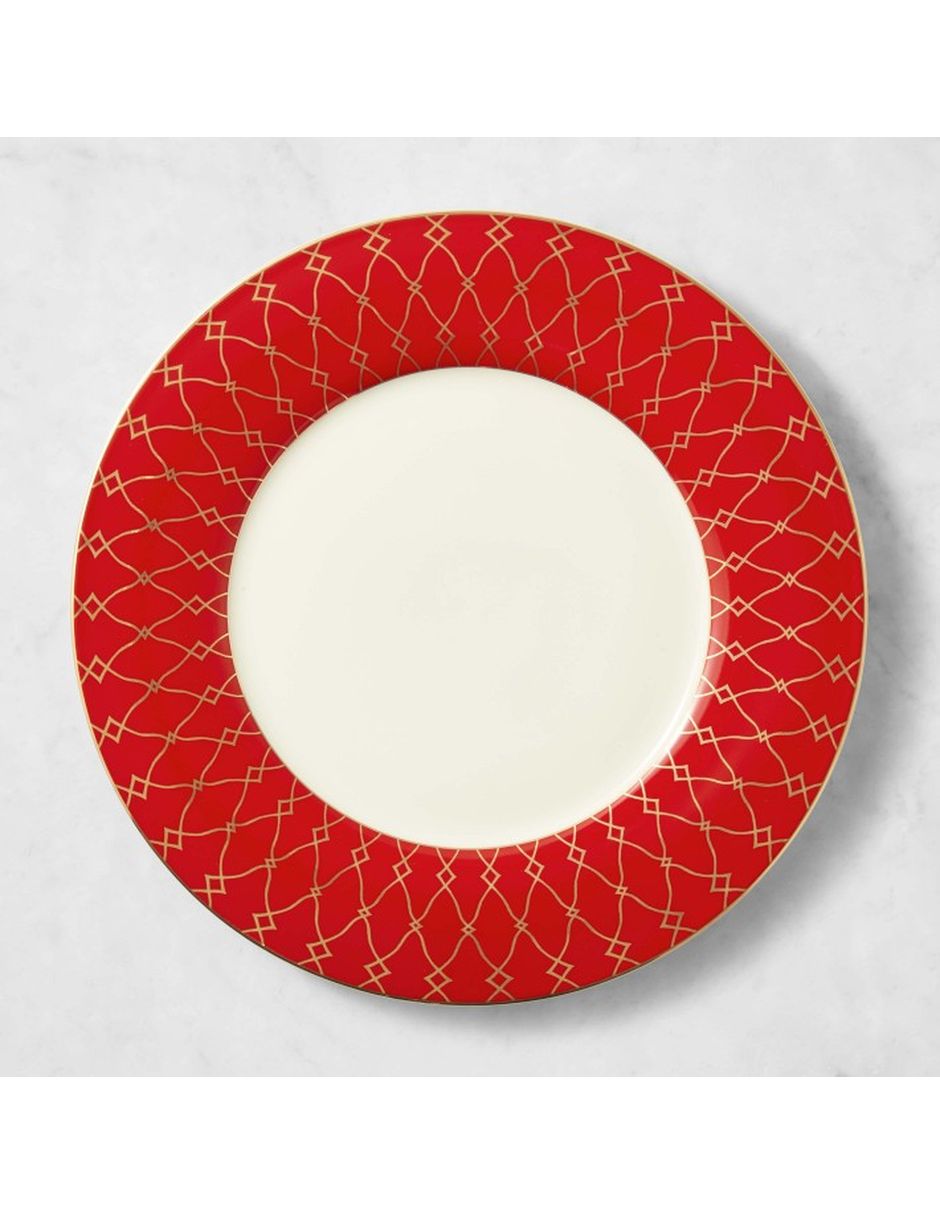 Plato base Noel de porcelana Plato base Noel de porcelana