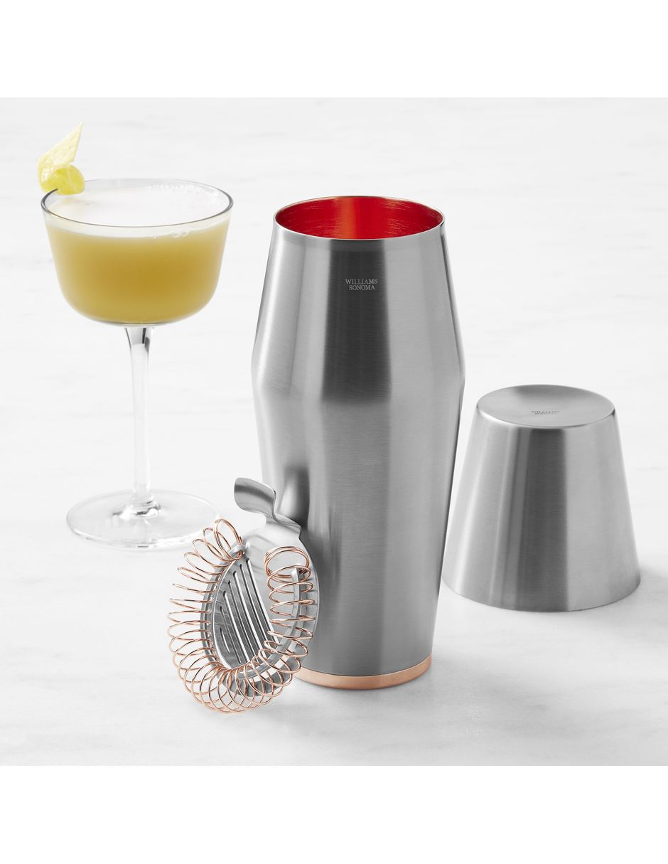 Shaker Billy Reid de acero inoxidable