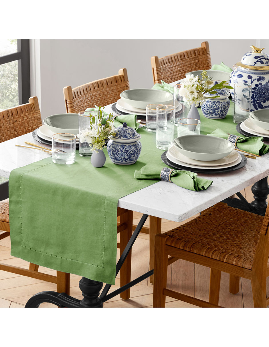 Camino de mesa de lino Italian Washed Linen