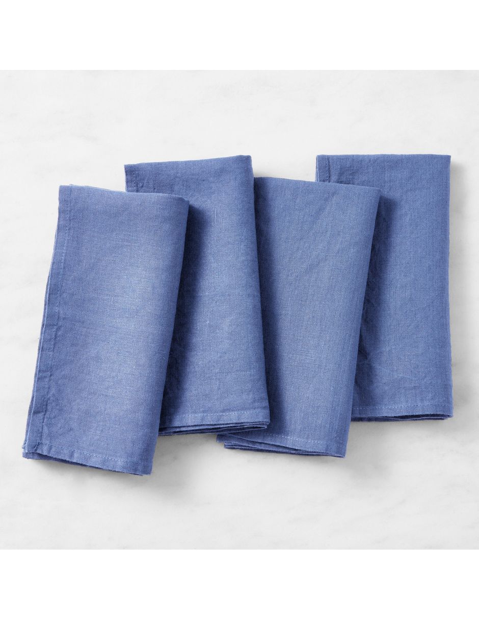 Set servilleta Italian Washed Linen de lino 4 piezas Set servilleta Italian Washed Linen de lino 4 piezas