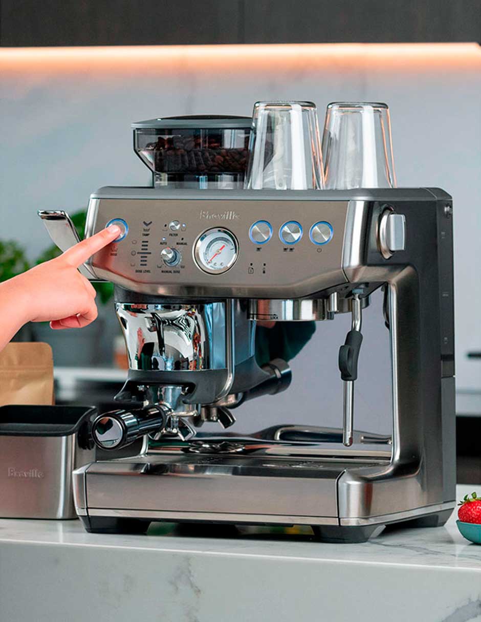 Cafetera espresso Breville the barista series bes876bss1bus1