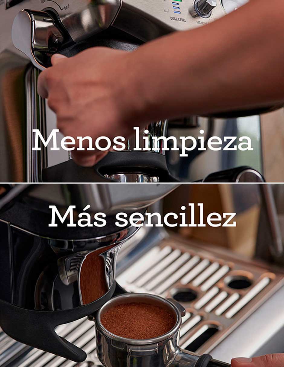 Cafetera espresso Breville the barista series bes876bss1bus1