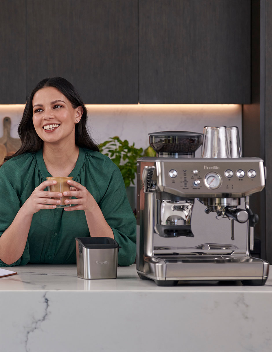 Cafetera espresso Breville the barista series bes876bss1bus1