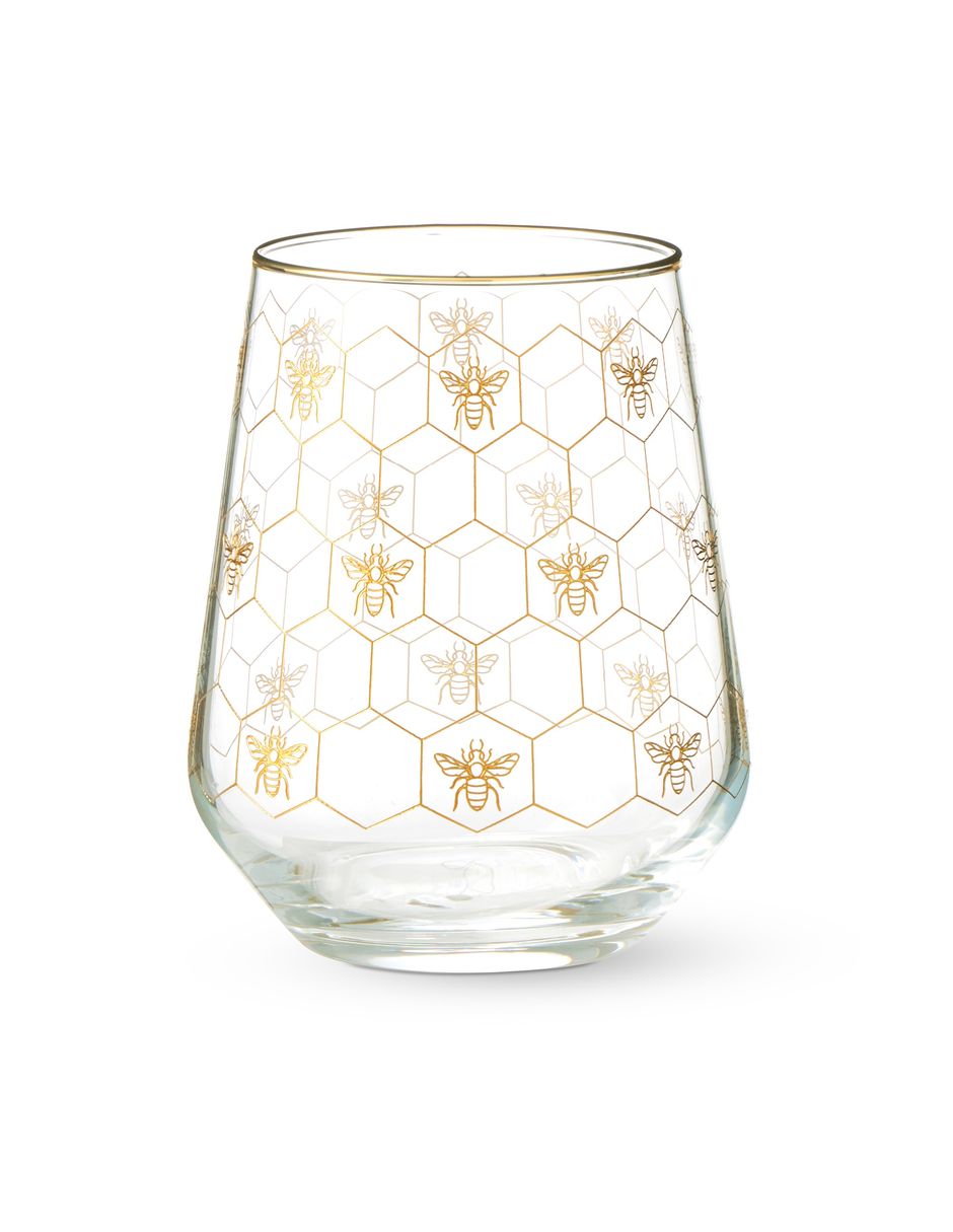 Imagen de producto Vaso vino Honeycomb de vidrio