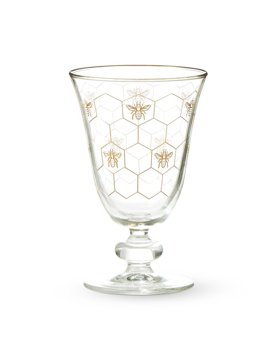 Copa para agua Honeycomb de vidrio